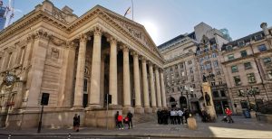 The Bank of England in London